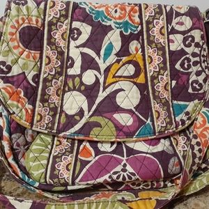 Vera Bradley Plum Crazy Shoulderbag